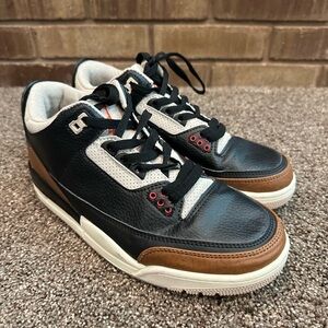 Nike Air Jordan 3 Retro "Desert Elephant" Sneakers - Men's Size 8